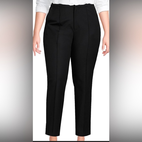 Lands' End Pants - DO NOT BUY DUPLICATE POST Lands' End Women's Black Straight Leg Pant